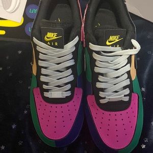 Nike Air Force 1/1 Black Multicolor